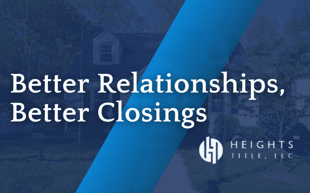 How Authentic Relationships Strengthen Every Closing