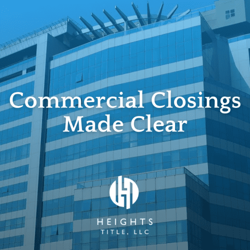 Commercial Title Services: What They Are and Why They Matter