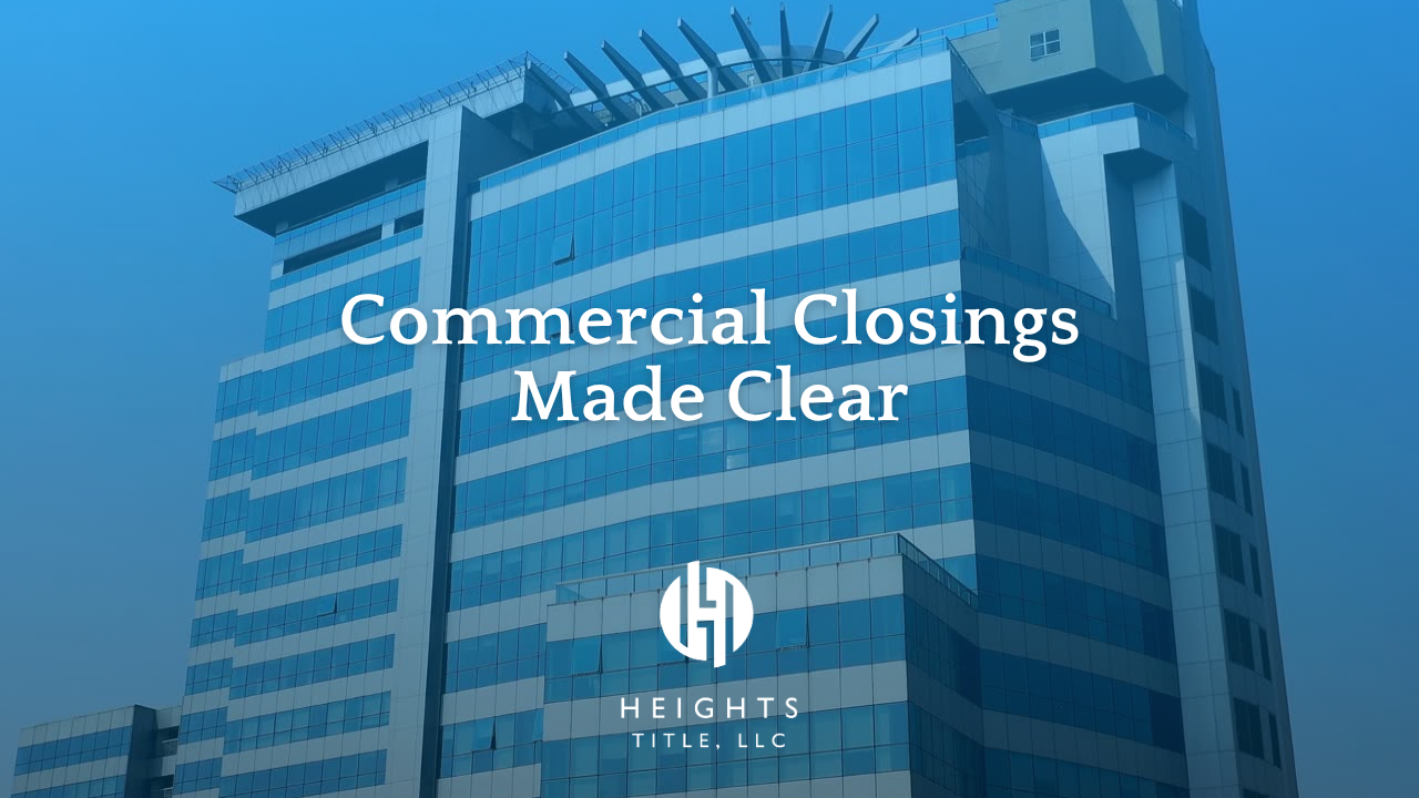 Commercial Closings
