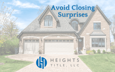 How to Avoid Last-Minute Surprises at the Closing Table