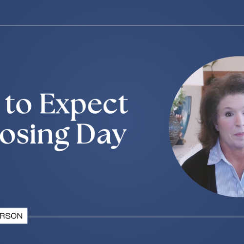 What to Expect on Closing Day