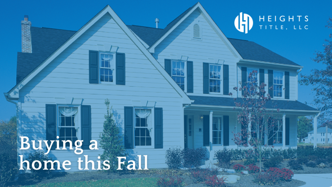Buy a Home in Birmingham This Fall